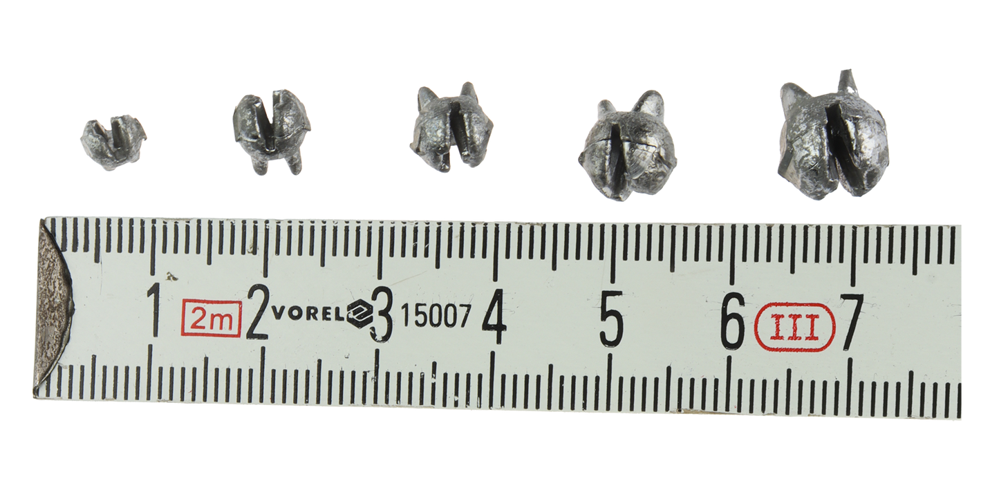 Splitthagl rondell - Sett fra 0,4gr til 2gr