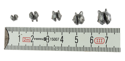 Splitthagl rondell - Sett fra 0,4gr til 2gr
