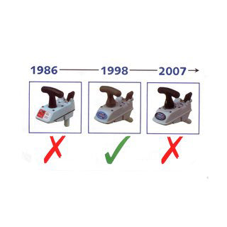 Jabsco service kit 1998-2006 grått håndtak – bilde 2