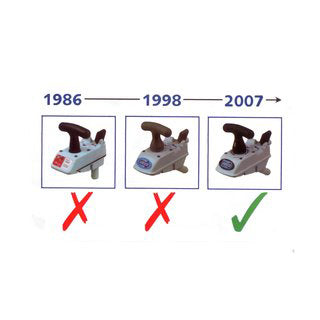 Jabsco service kit 2007 oppover, blå/sort håndtak – bilde 2