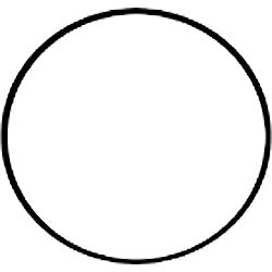 Jabsco O-ring, (37045/ 37245, 37010)