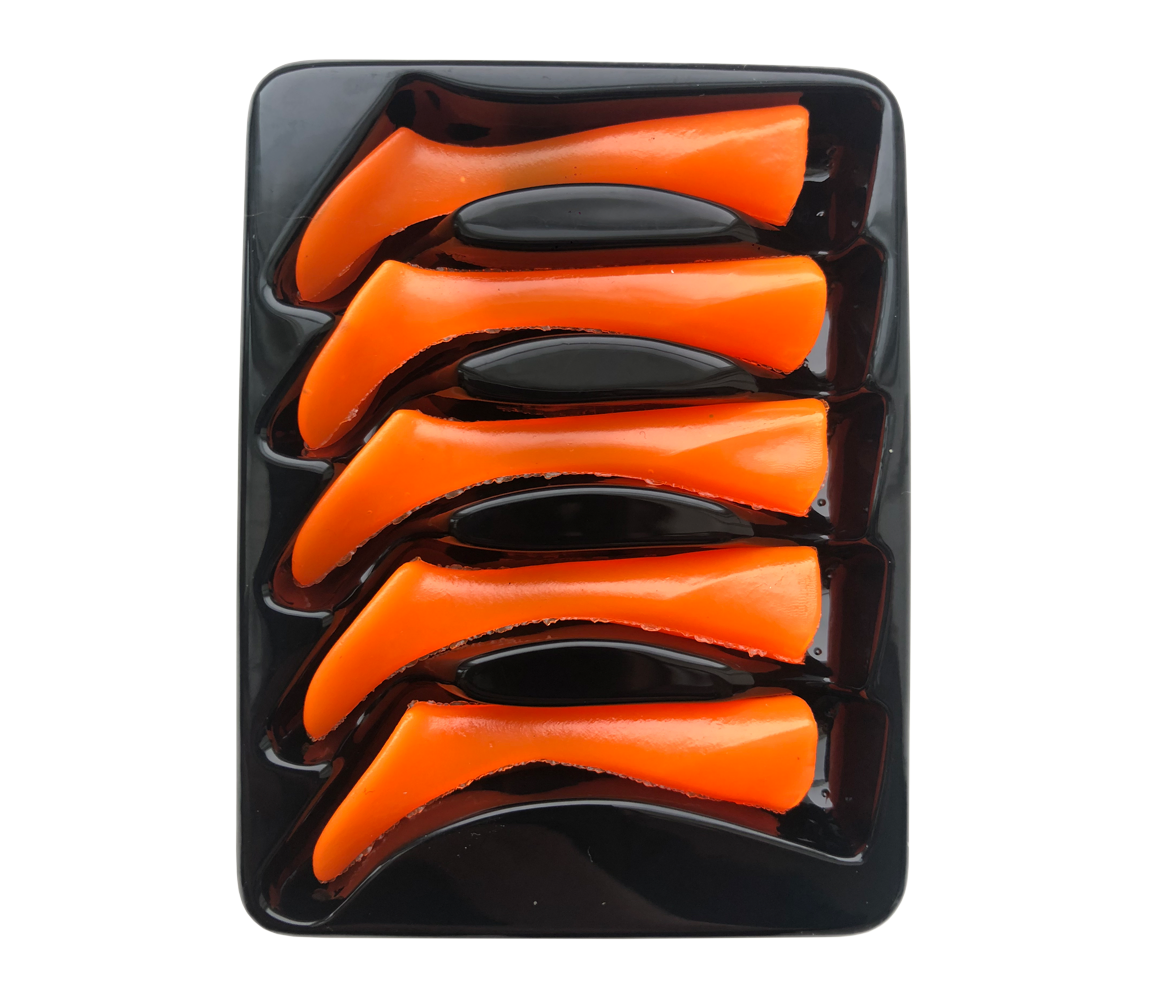 Headbanger Shad 11 Rep. tails, 5 pcs - Orange