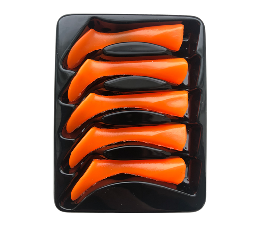 Headbanger Shad 11 Rep. tails, 5 pcs - Orange