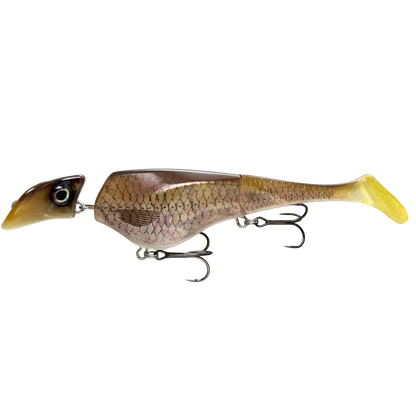 Headbanger Shad - Sinking - Golden Shiner