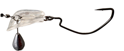 Headbanger BottomRocker4'' - 4/0 Deep Dive - 9cm - 15g transparent