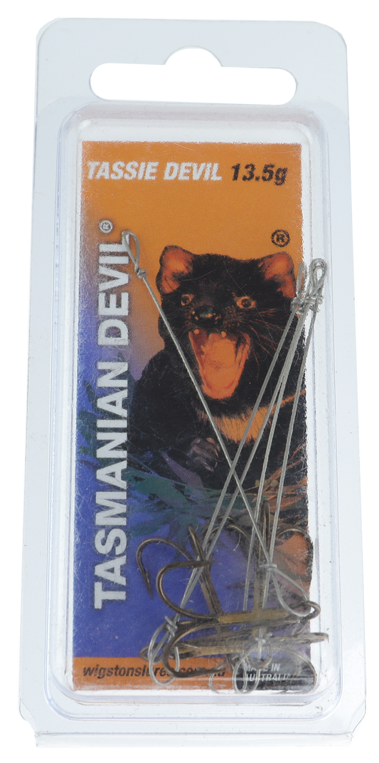 Tasmanian Devil - Treblekrok centre - 13,5g  - 5 stk