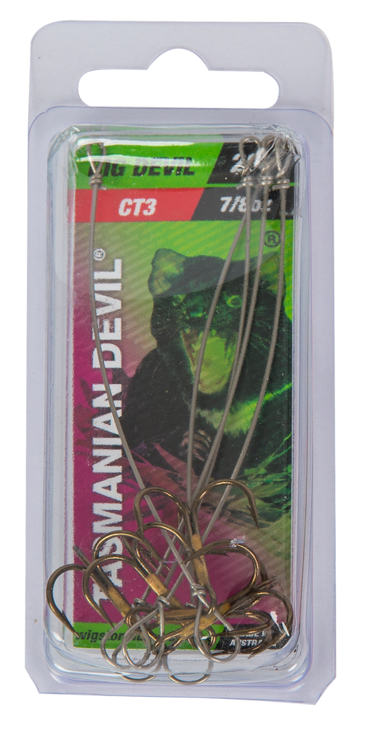 Tasmanian Devil - Treblekrok centre - 26g  - 5 stk