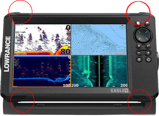 1852 Lowrance Monteringsklips for Eagle – bilde 2