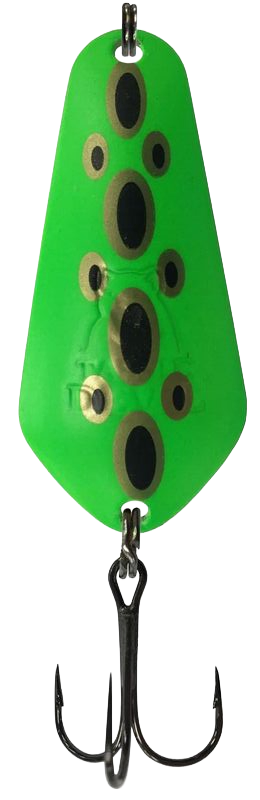 Tasmanian Devil Spoon - Lime Frog