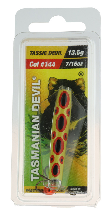 Tasmanian Devil - 144 Yellow frog - 13.5gr