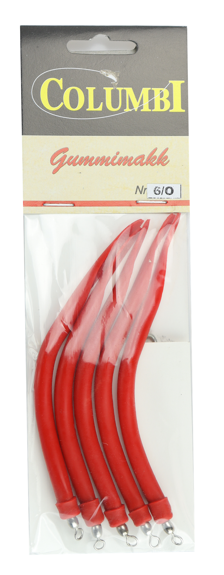 Columbi Gummimakk - 5pk - Rød