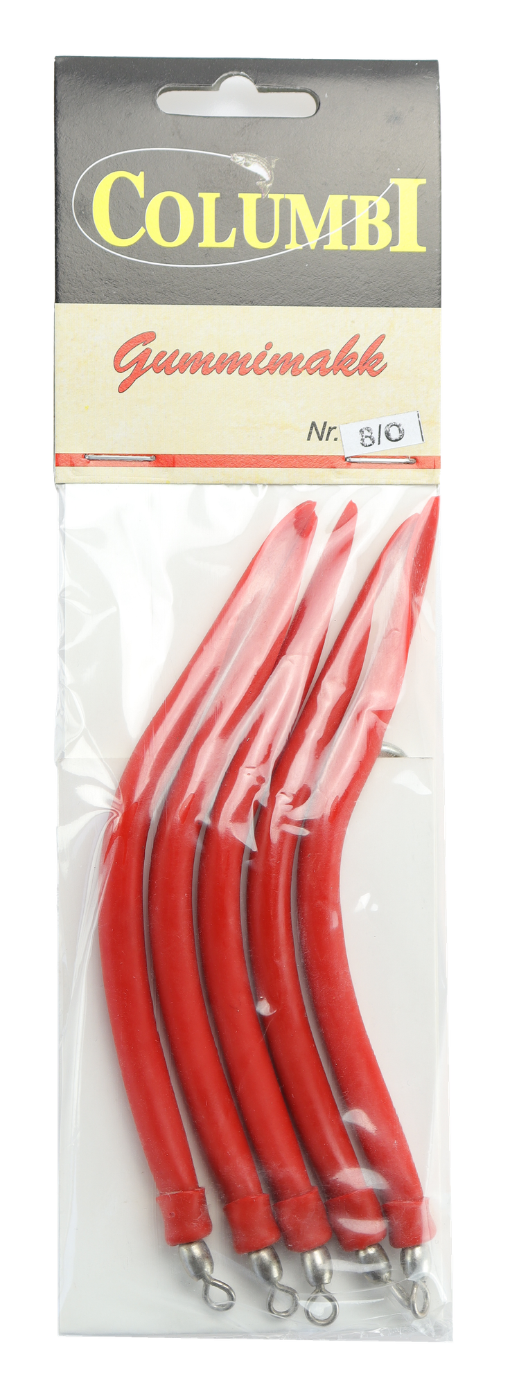 Columbi Gummimakk - 5pk - Rød