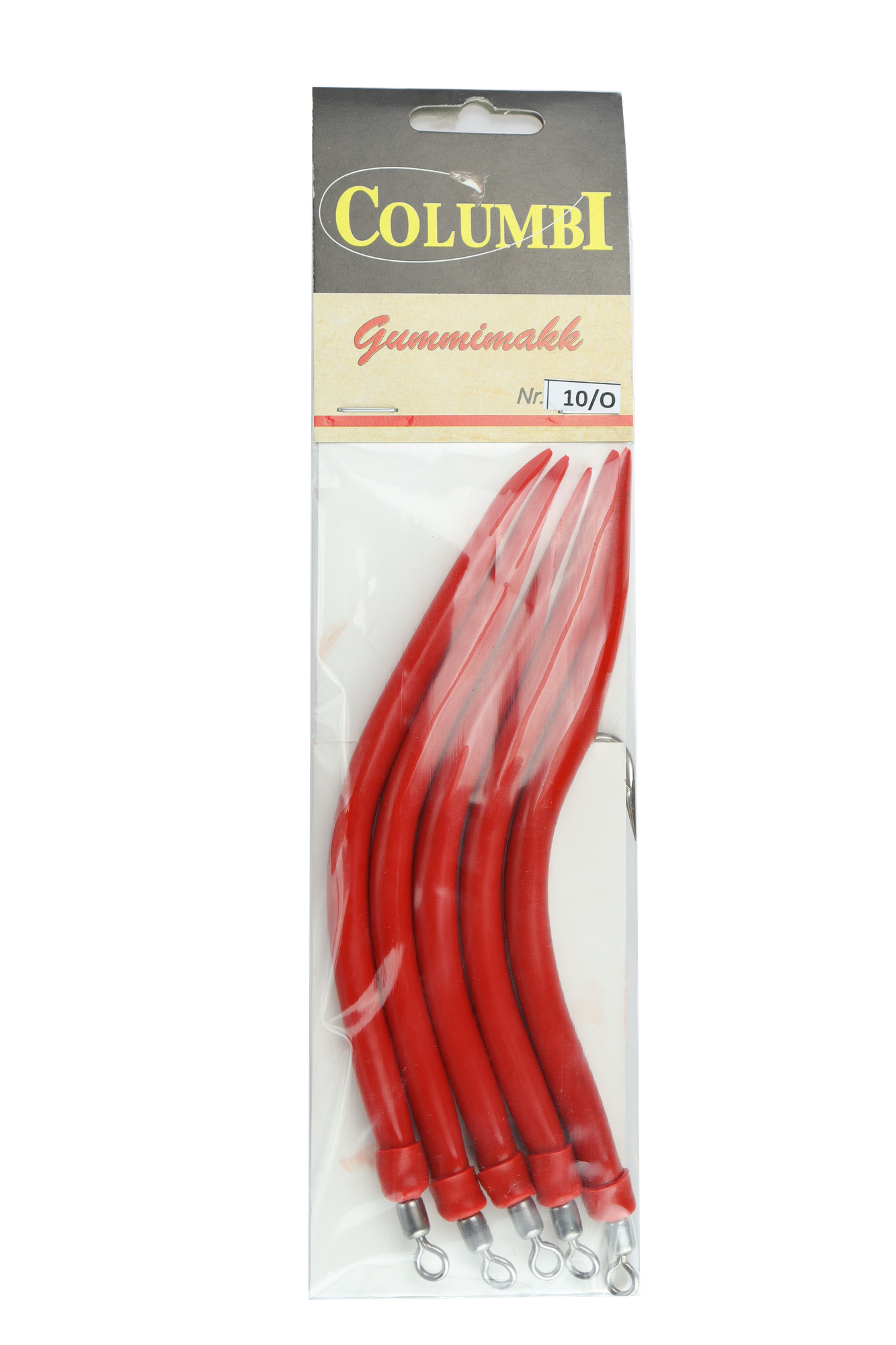 Columbi Gummimakk - 5pk - Rød