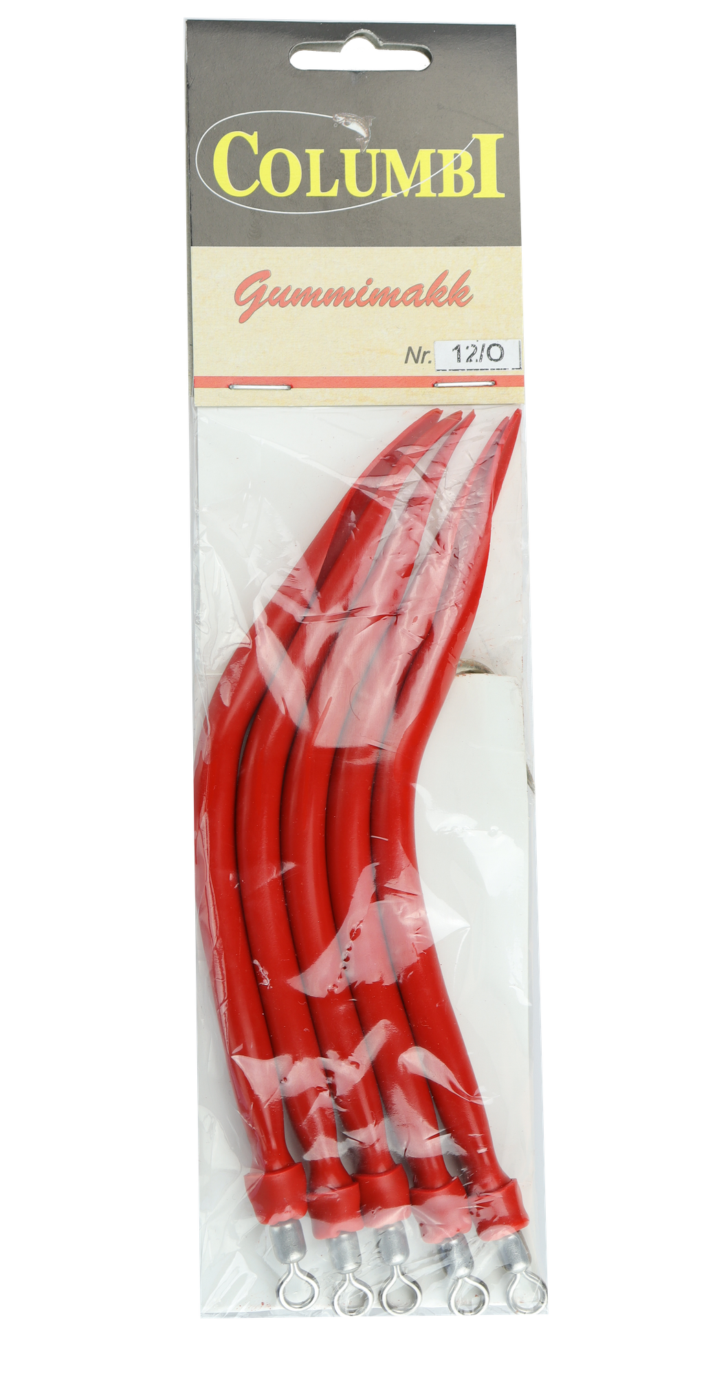 Columbi Gummimakk - 5pk - Rød