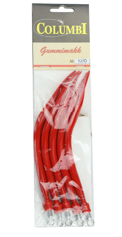 Columbi Gummimakk - 5pk - Rød