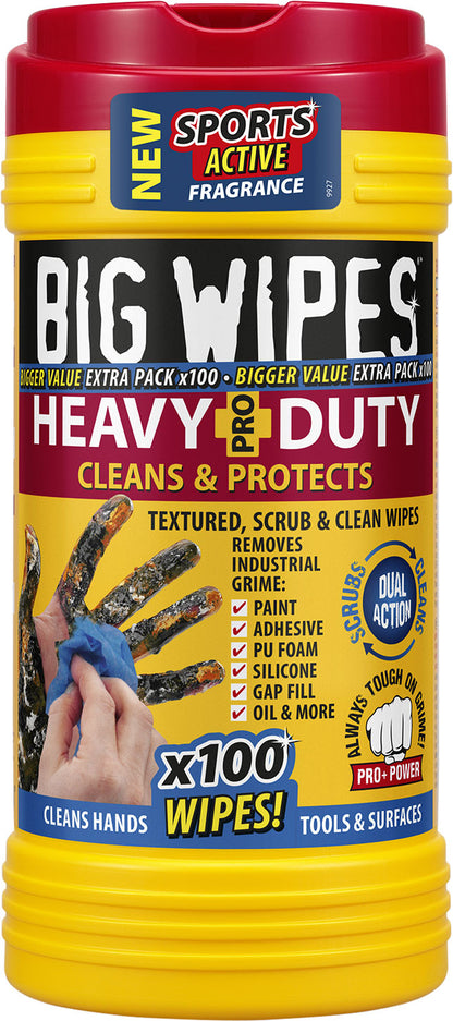 Big Wipes Heavy Duty håndrensservietter