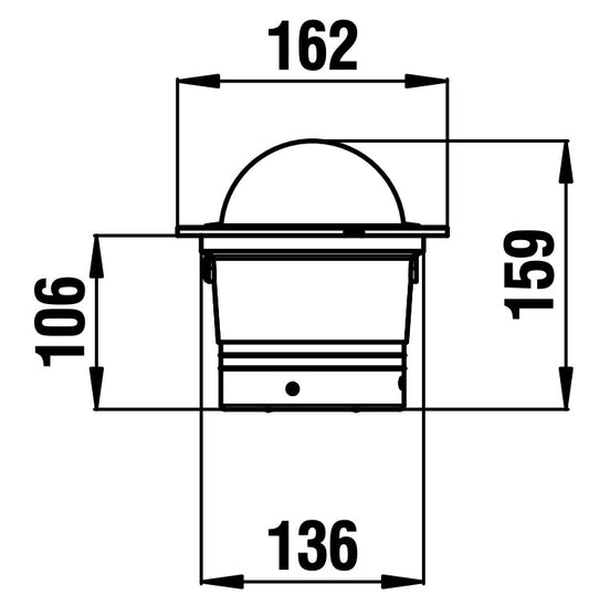 Riviera Urania BU1 kompass for innfelling sort – bilde 2