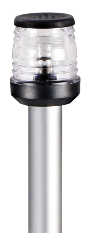 Ankerlanterne med klassisk 360° uttrekkbar aluminiumsstang