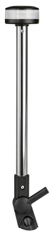 Ankerlanterne med sammenleggbar LED-mast 360° med justerbar helling