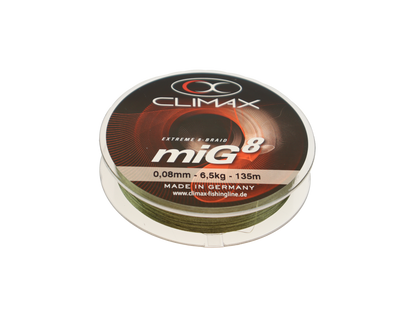 Climax miG 8 Multifilament - 135m - Singlepack