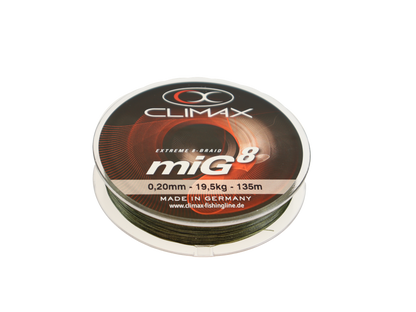 Climax miG 8 Multifilament - 135m - Singlepack