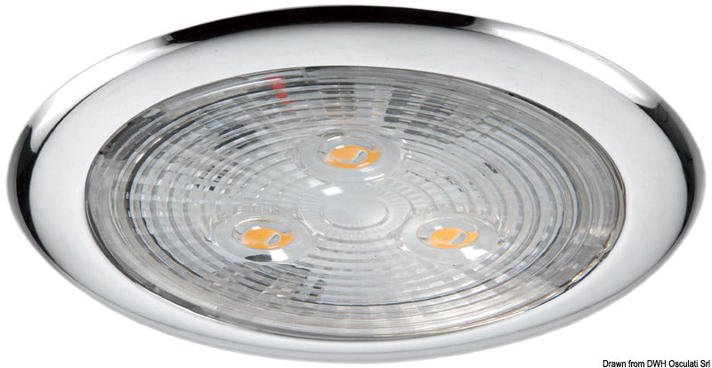 LED-taklampe, uten innfelling