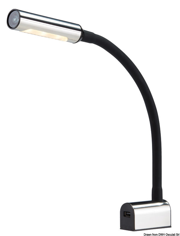Leddet LED-lesespotlight