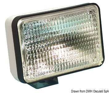 Sealed Beam vanntett lys med vanntett halogen optisk pære