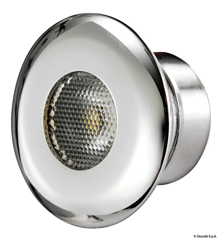 Innfelt LED taklampe - frontrettet