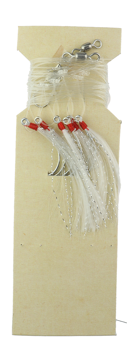 Columbi Glitterhekle - Kroksett - 6 stk Glitterhekle - 4/0