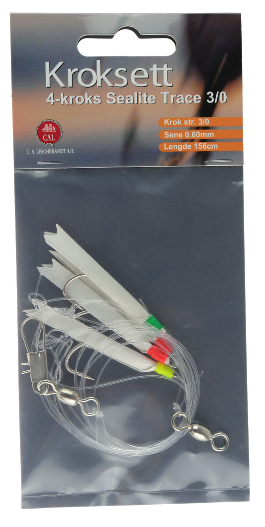 Osean Sealite Trace - Kroksett - 3 stk - 3/0
