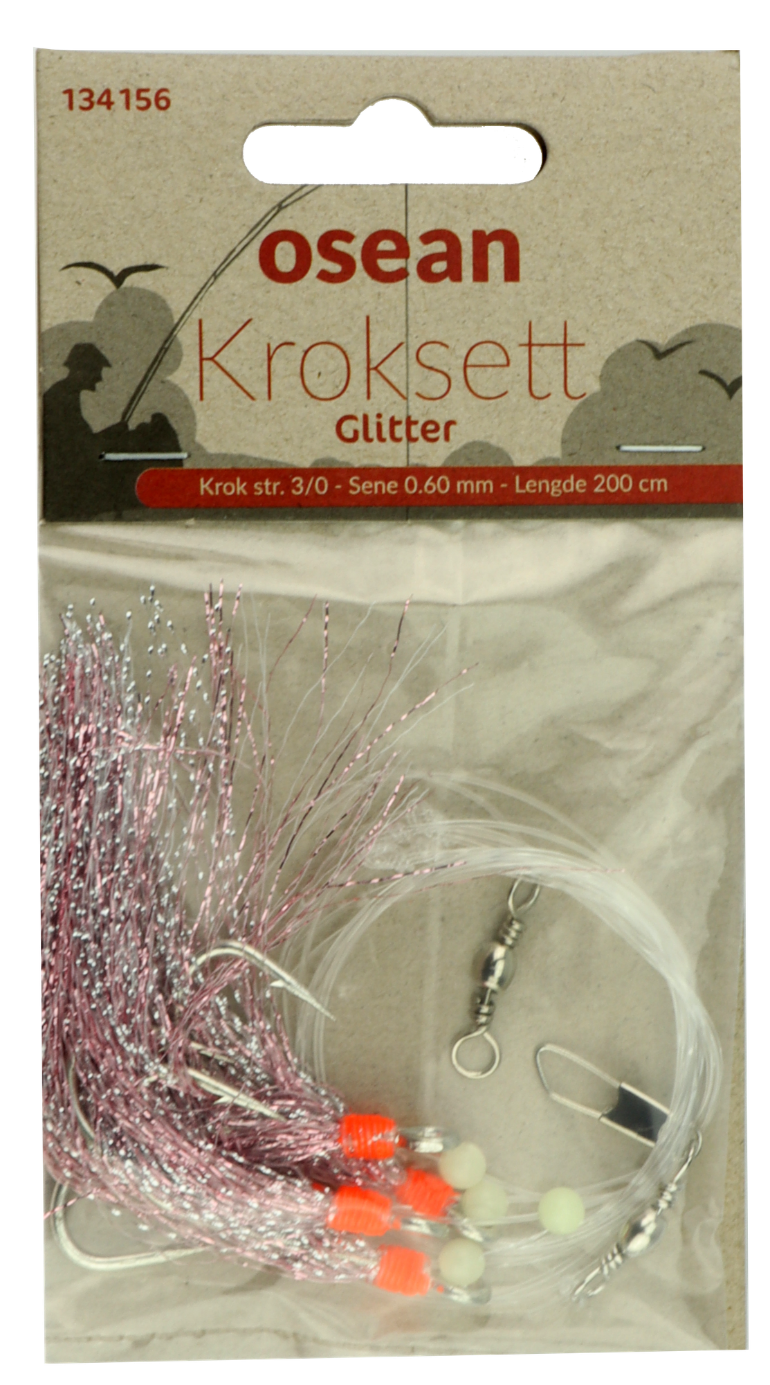 Osean  Glitter - Kroksett - 3 stk - 3/0