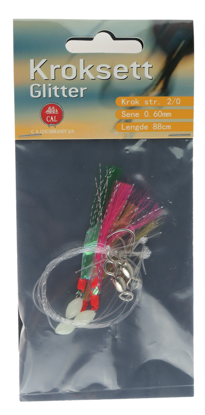 Osean  Glitter - Kroksett - 3 stk - 3/0