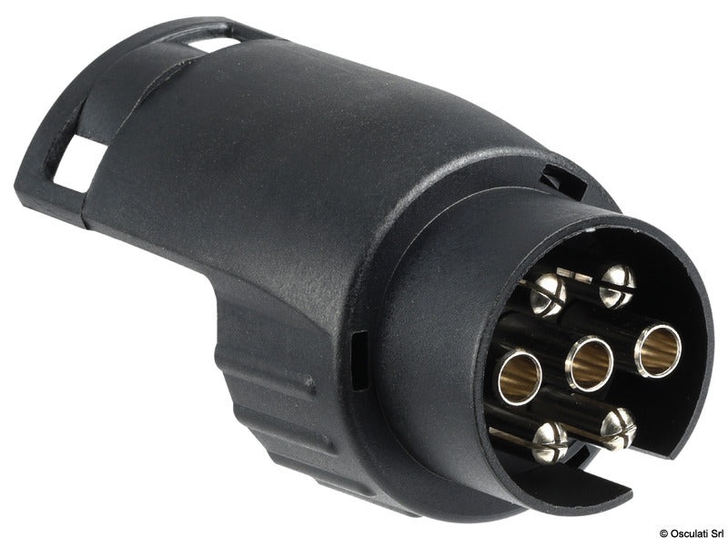 Elektrisk adapter for båthengere