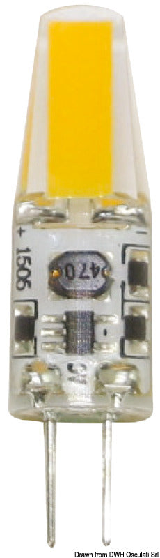 LED-lyspære - G4-sokkel, 360° lys
