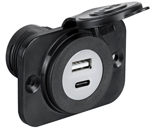 Sigarettenner og/eller USB-uttak
