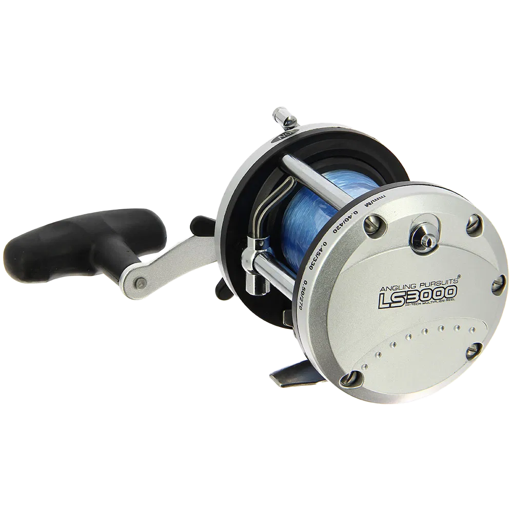 Angling Pursuits LS3000 - Multiplikatorsnelle - båtfiske - m/sene