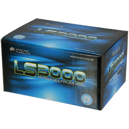 Angling Pursuits LS3000 - Multiplikatorsnelle - båtfiske - m/sene