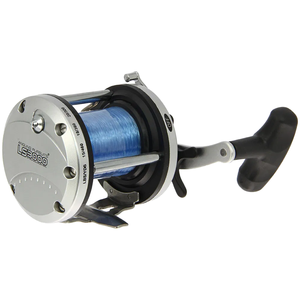 Angling Pursuits LS3000 - Multiplikatorsnelle - båtfiske - m/sene