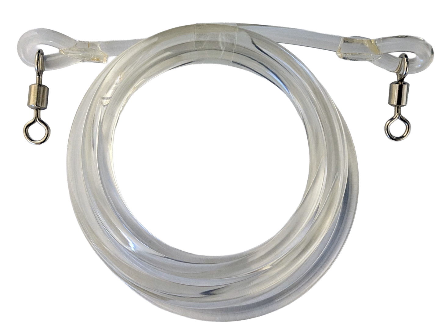 Juksastrikk 6mm - 1m - m/2 stk rustfri svivler