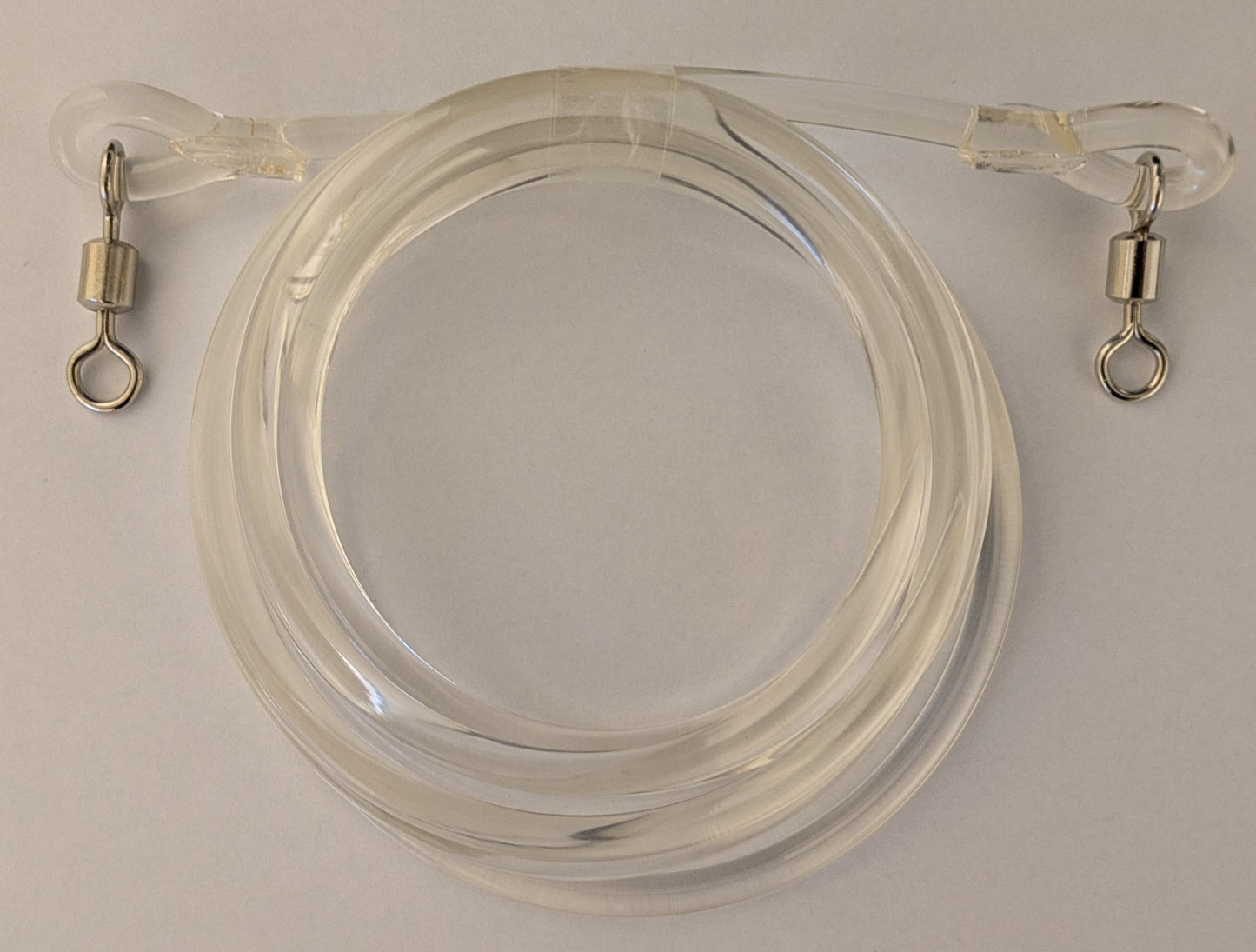 Juksastrikk 6mm - 2m - m/2 stk rustfri svivler