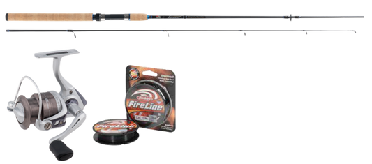 Abu Devil Ørret Sett 7' - 213 cm - 5-15gr - Kombo