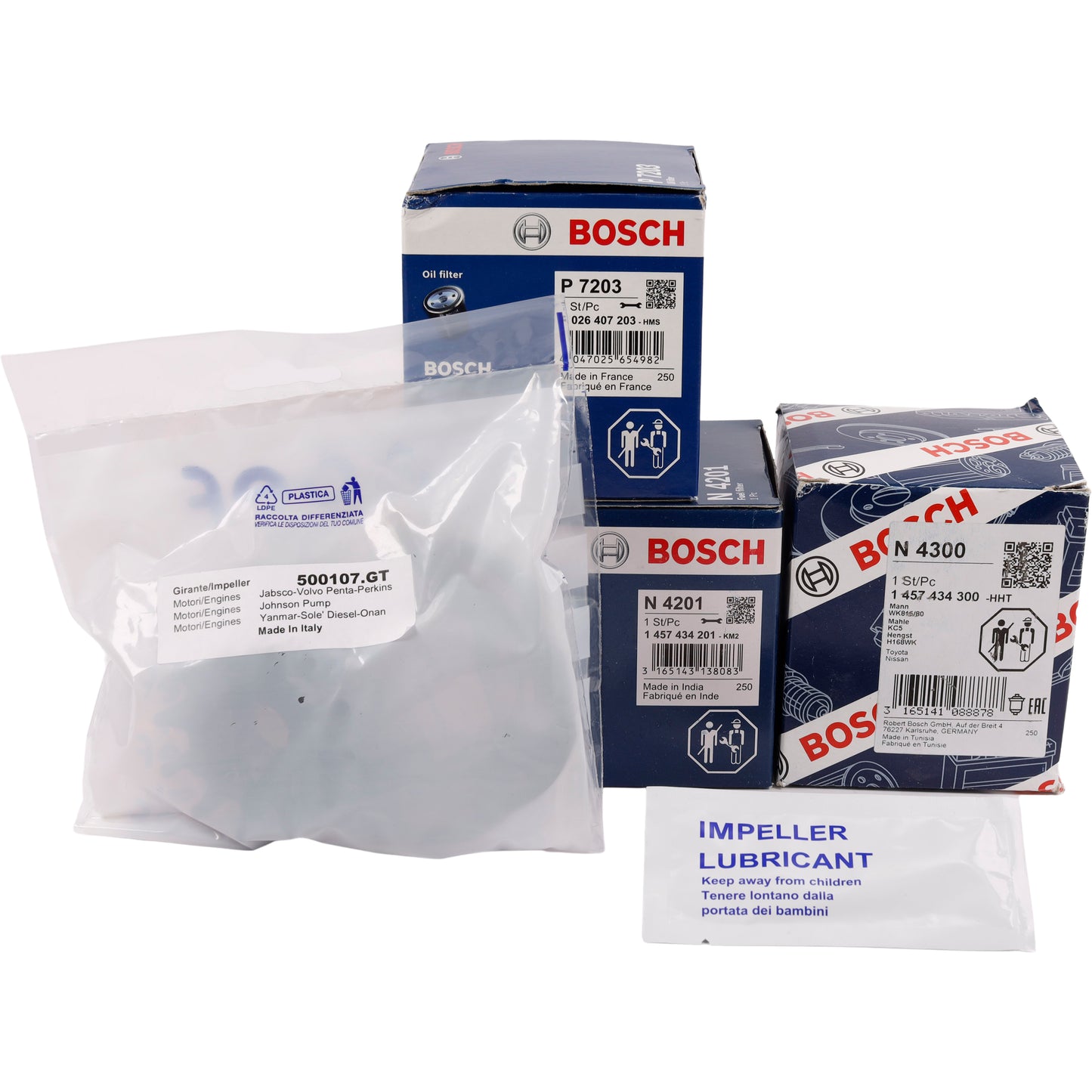 Volvo Penta Servicekit 4 (D2 55, D2-50F, D2-60F, D2 75)