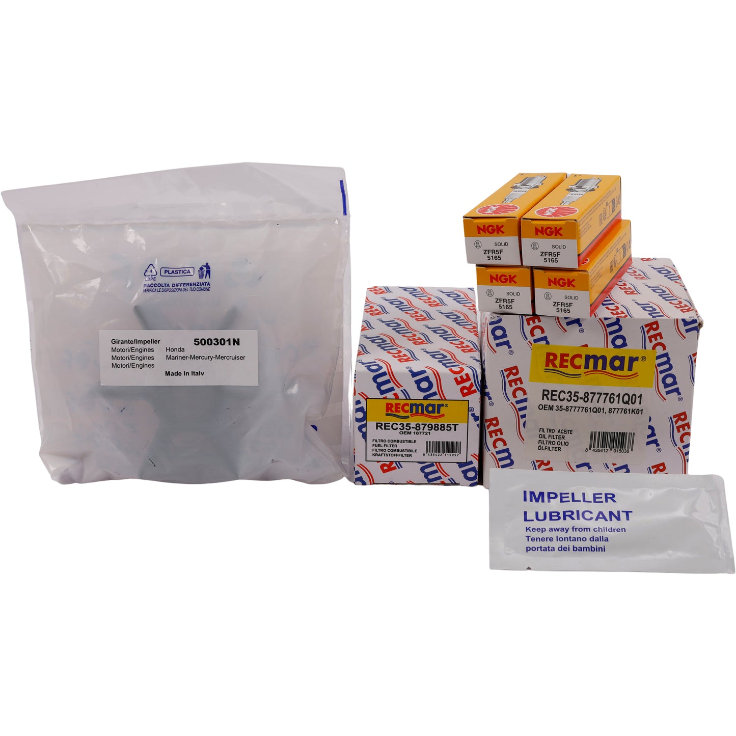 1852 Mercury Servicekit 7 (135, 150 HK EFI) 6L – bilde 2