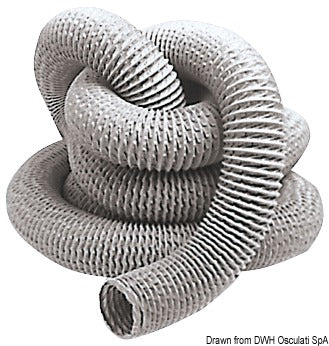 Metallforsterket glassfiber- og PVC-slange for elektriske vifter