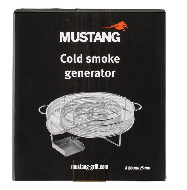 Mustang Røykgenerator spiral - Med telys, for kaldrøyking