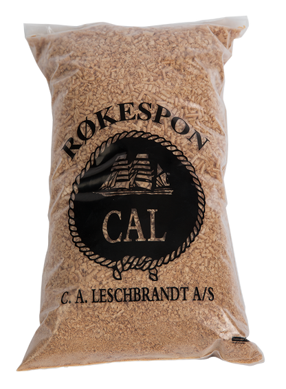 CAL Røykspon - Løvtre, bøk - 3 Liter - For varmrøyking