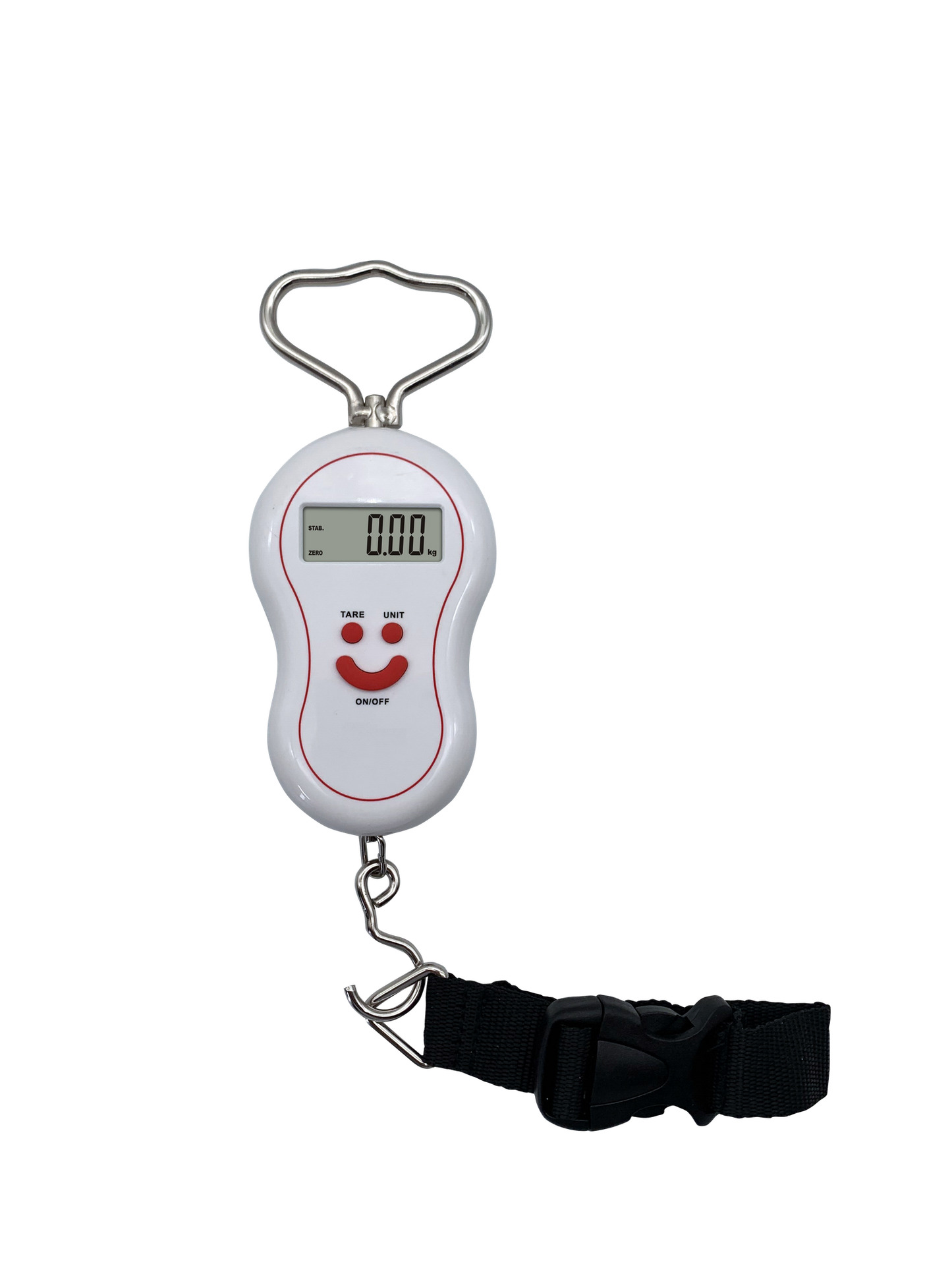 Osean Digitalvekt - 2xAAA - opp til 50 kg - fiske og reise