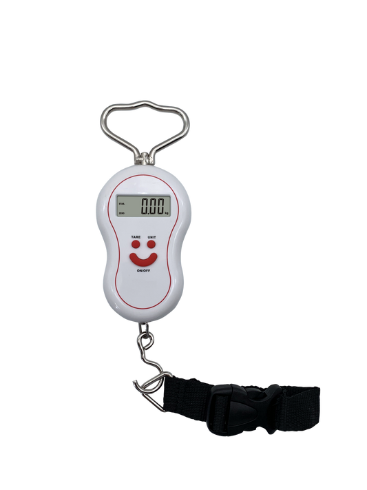 Osean Digitalvekt - 2xAAA - opp til 50 kg - fiske og reise