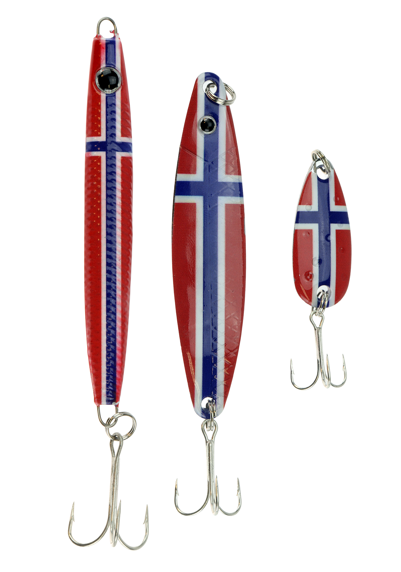 Osean sluksett Norges trio - Souvenirsett - 8g/25g/40g - m/slukboks